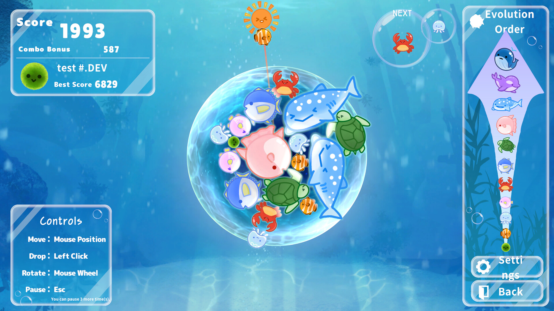 WhaleGameOnline O-CEANS screenshot 3