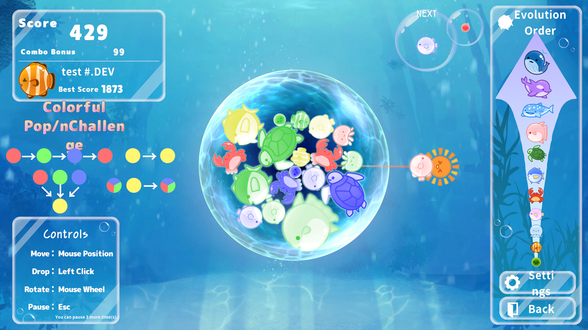 WhaleGameOnline O-CEANS screenshot 5