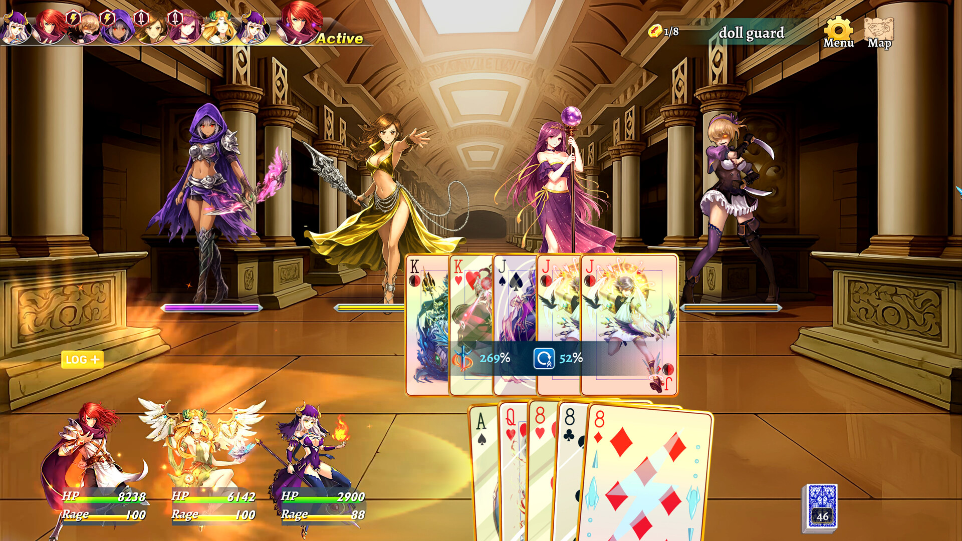 Eternal Dreams: Poker RPG screenshot 1