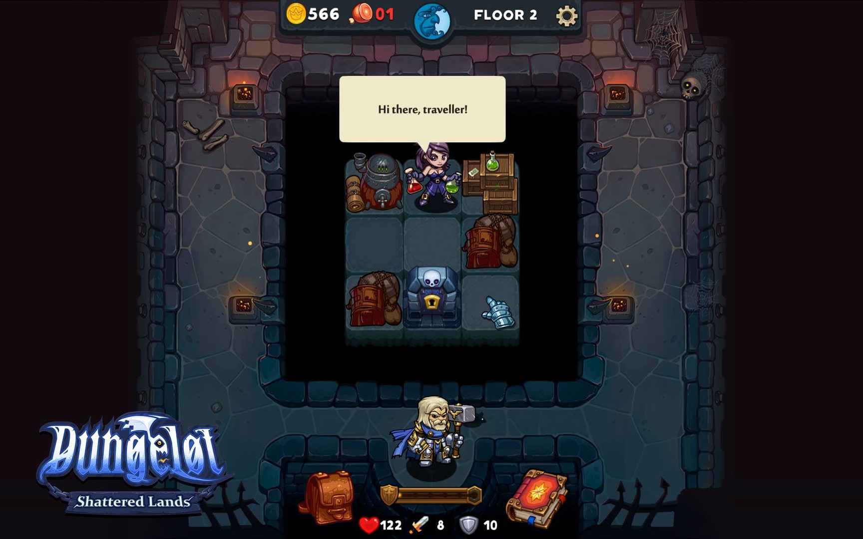 Dungelot: Shattered Lands screenshot 1