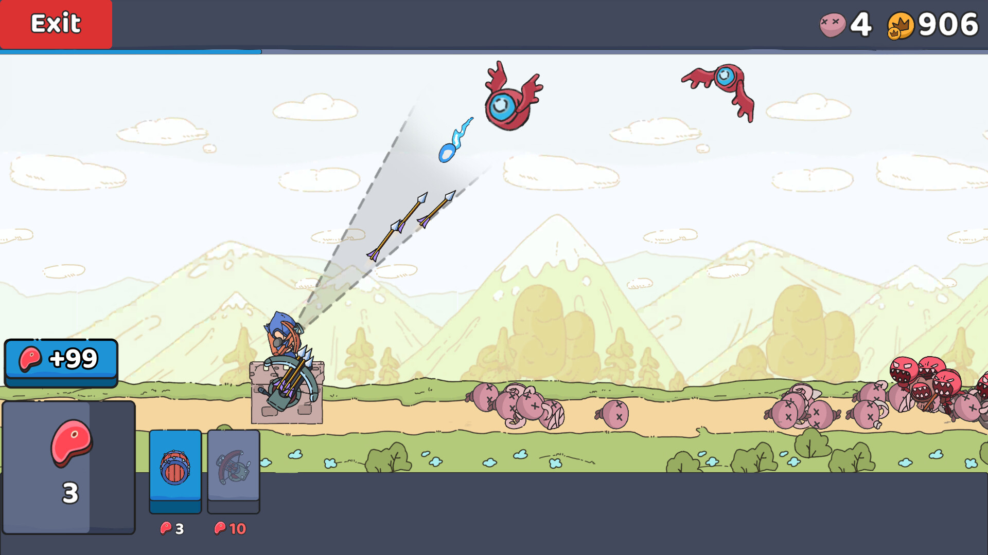 Tower vs Goblins: Fight & Defence screenshot 1