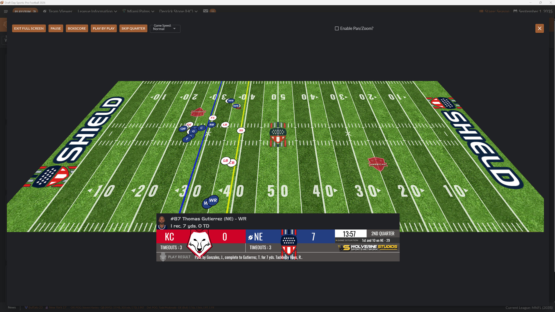 Draft Day Sports: Pro Football 2026 screenshot 10