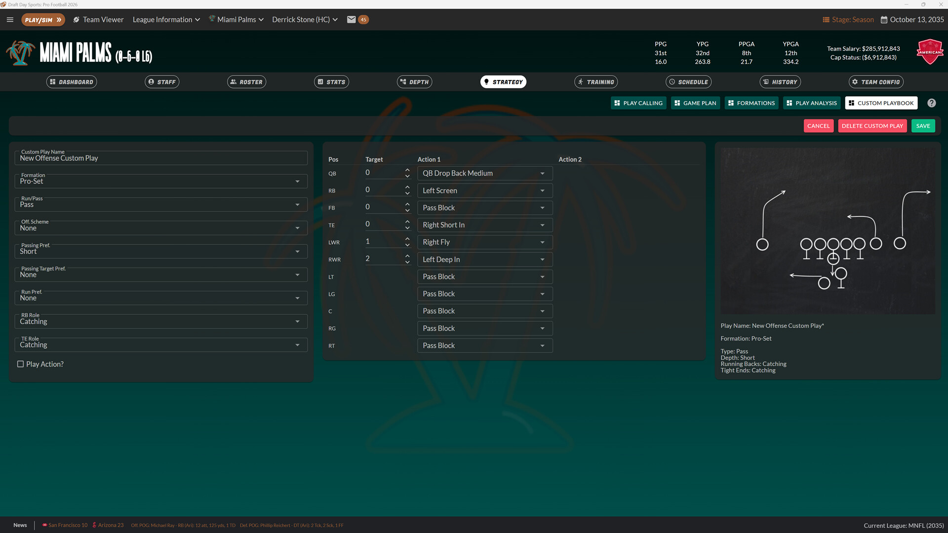 Draft Day Sports: Pro Football 2026 screenshot 5