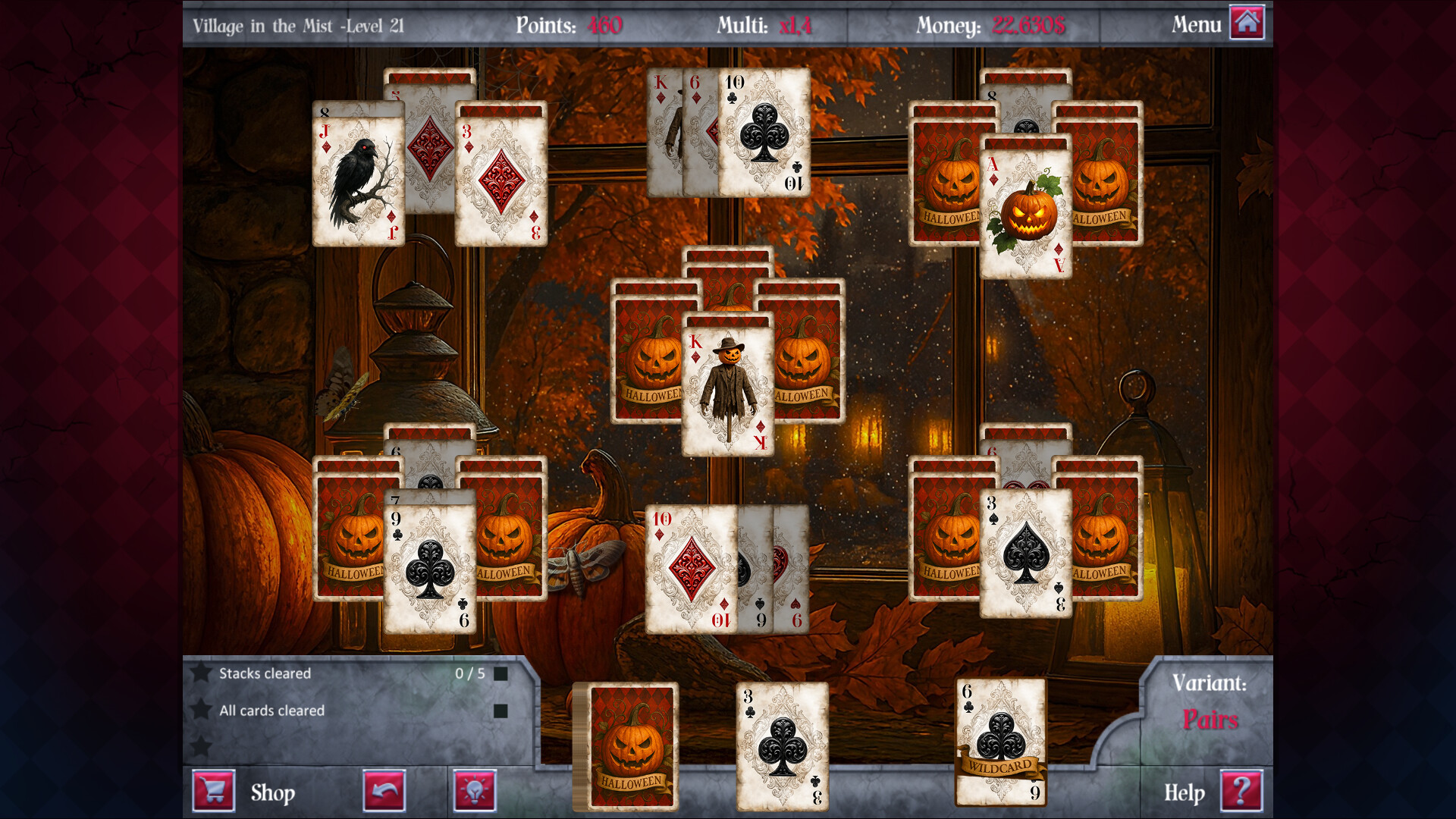 Eternal Night - Spooky Solitaire screenshot 7