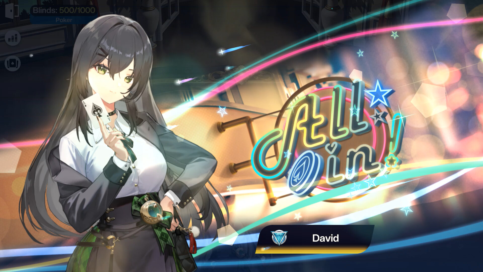 Poker Fate - Anime Girls Texas Hold'em screenshot 3
