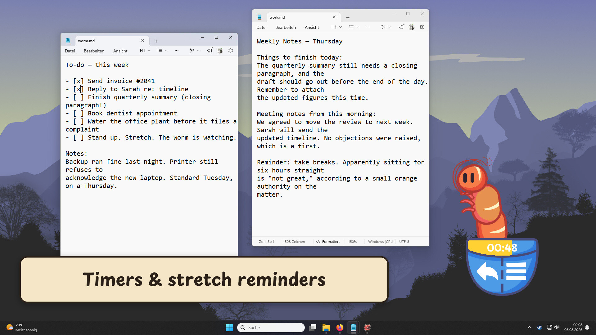 Deskworm screenshot 6