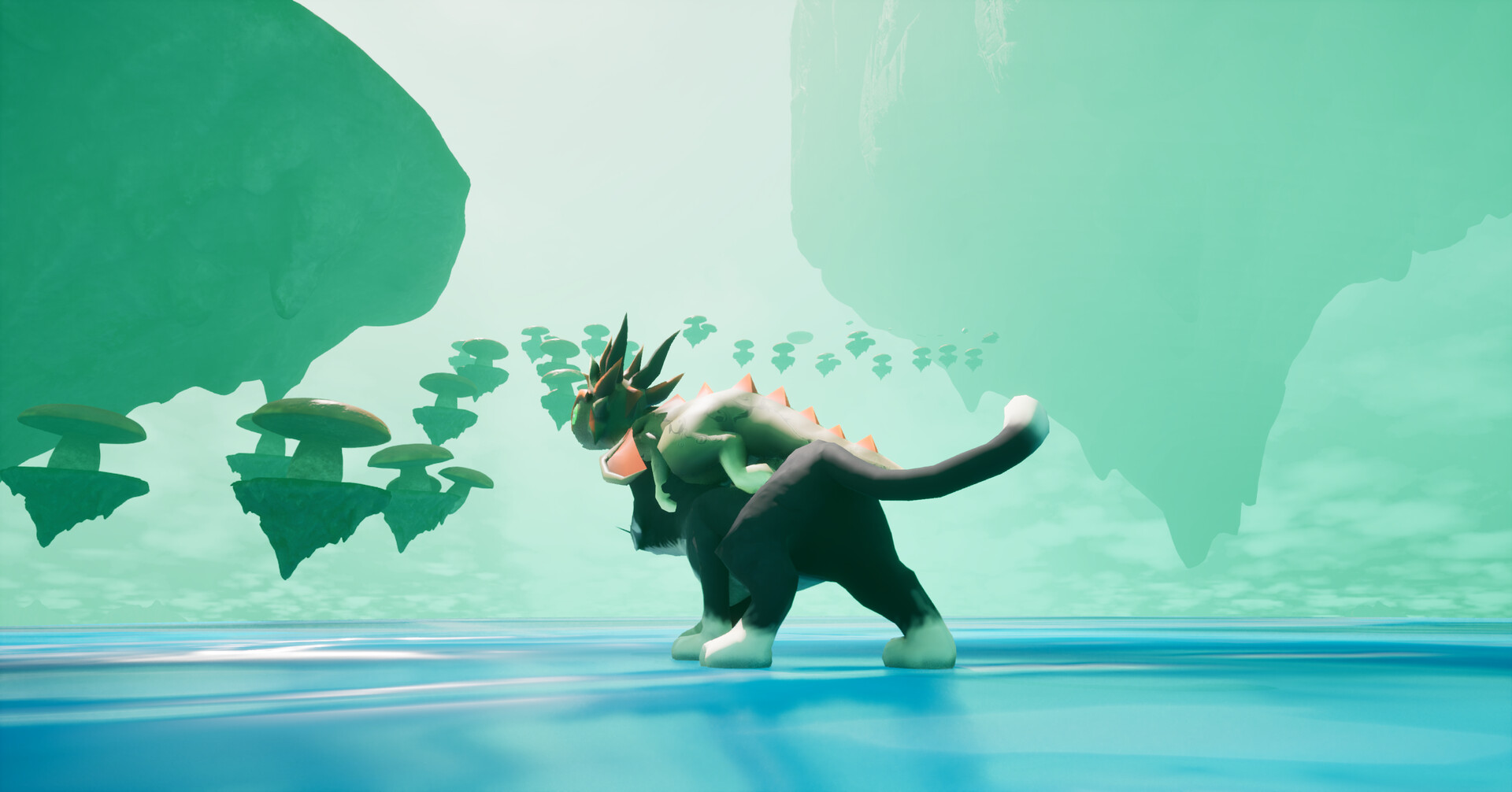 Run, Cat, RUN! - The Golden Chicken Chase screenshot 1