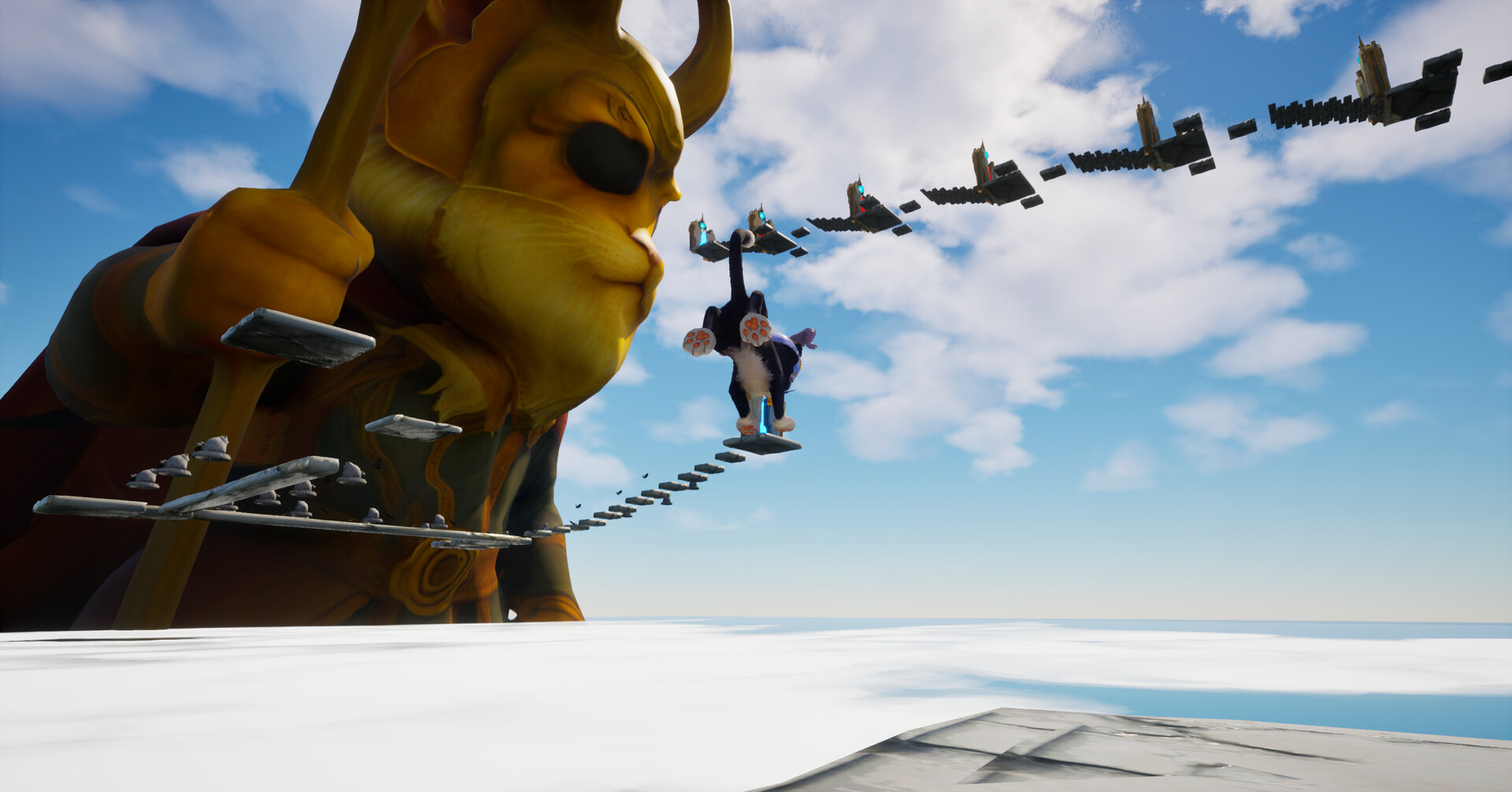 Run, Cat, RUN! - The Golden Chicken Chase screenshot 8