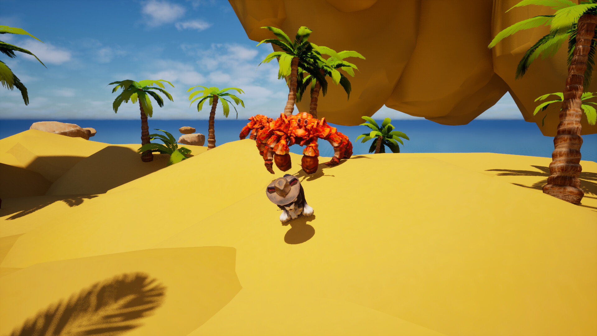 Run, Cat, RUN! - The Golden Chicken Chase screenshot 3