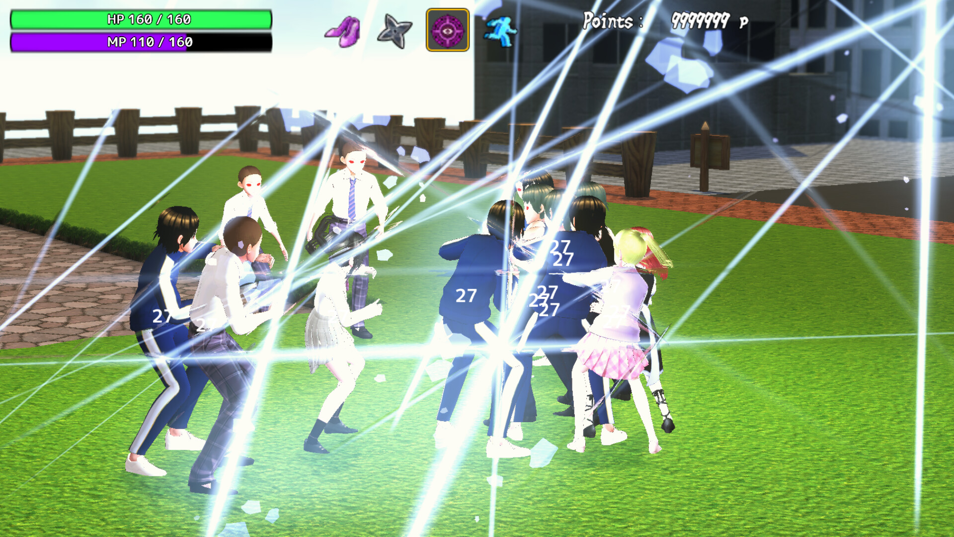 Magical Girl Mina ~Battle of the Twin Demons~ screenshot 1