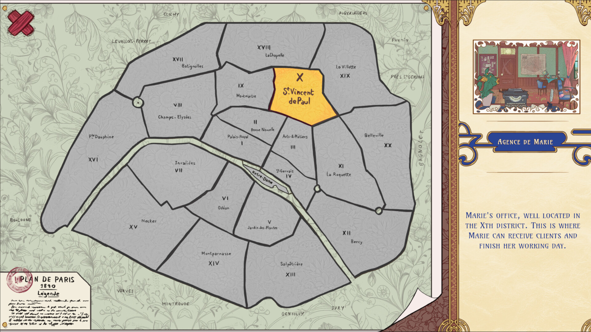 L'Agence - The Hearts of Paris screenshot 9