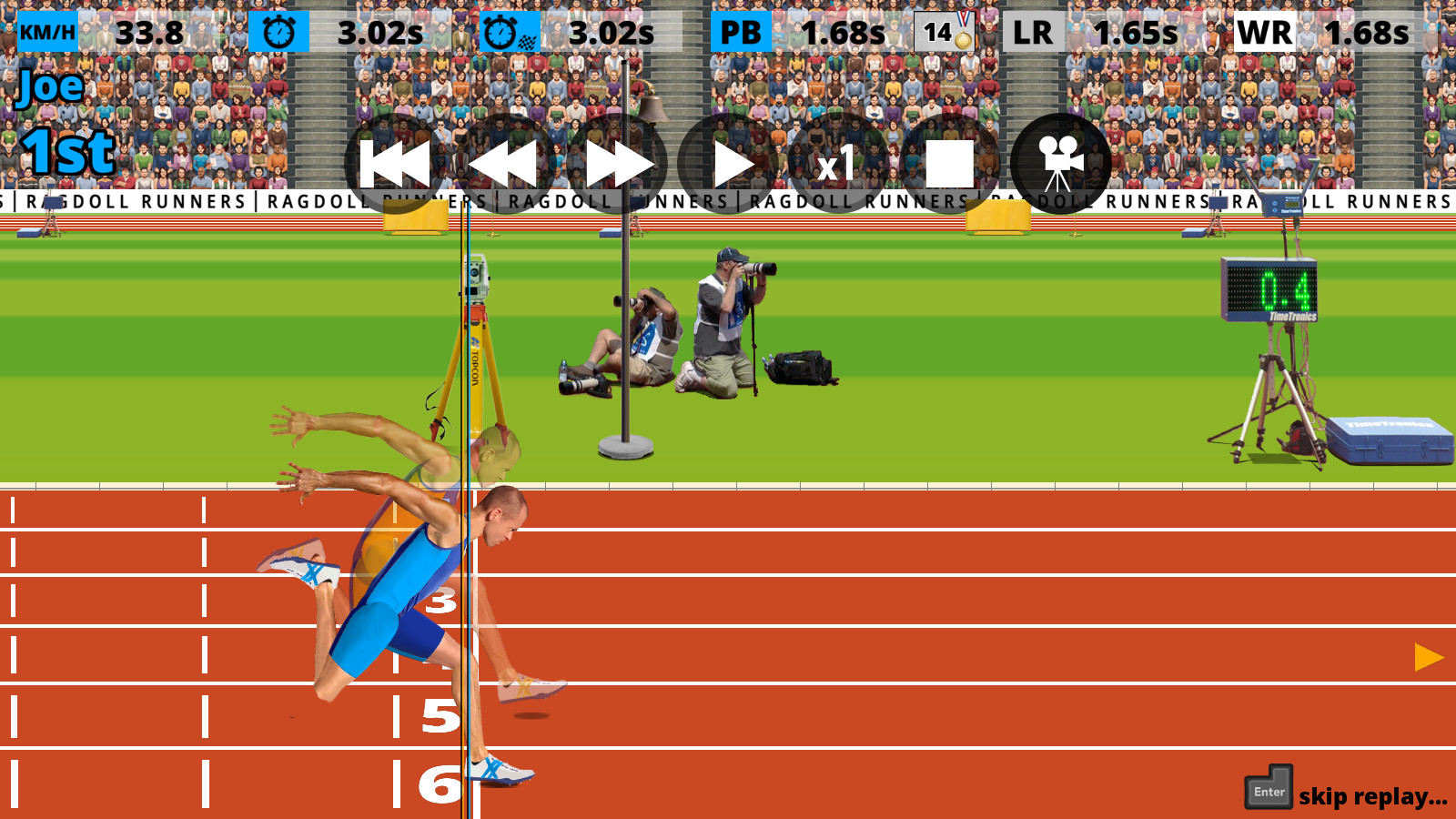 Ragdoll Runners screenshot 1