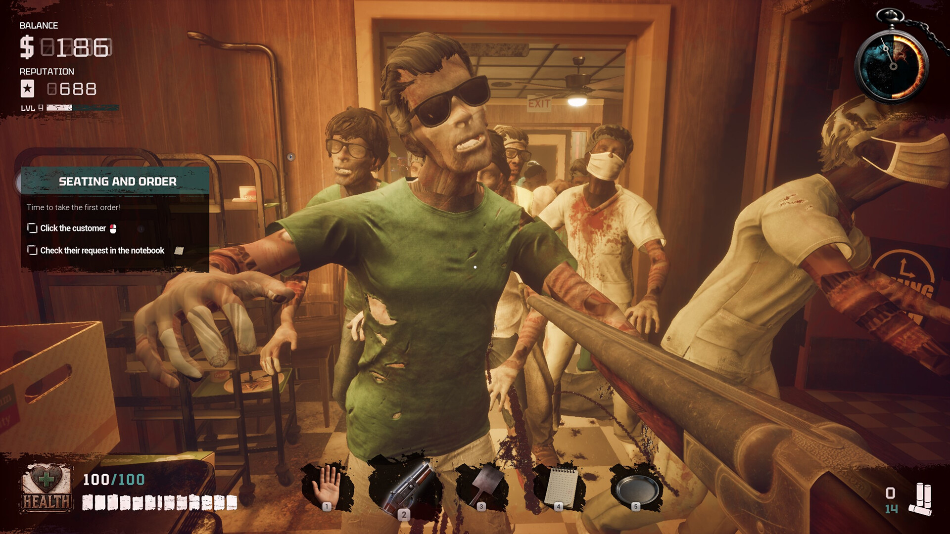 Zombie Diner Simulator π₯© π screenshot 2