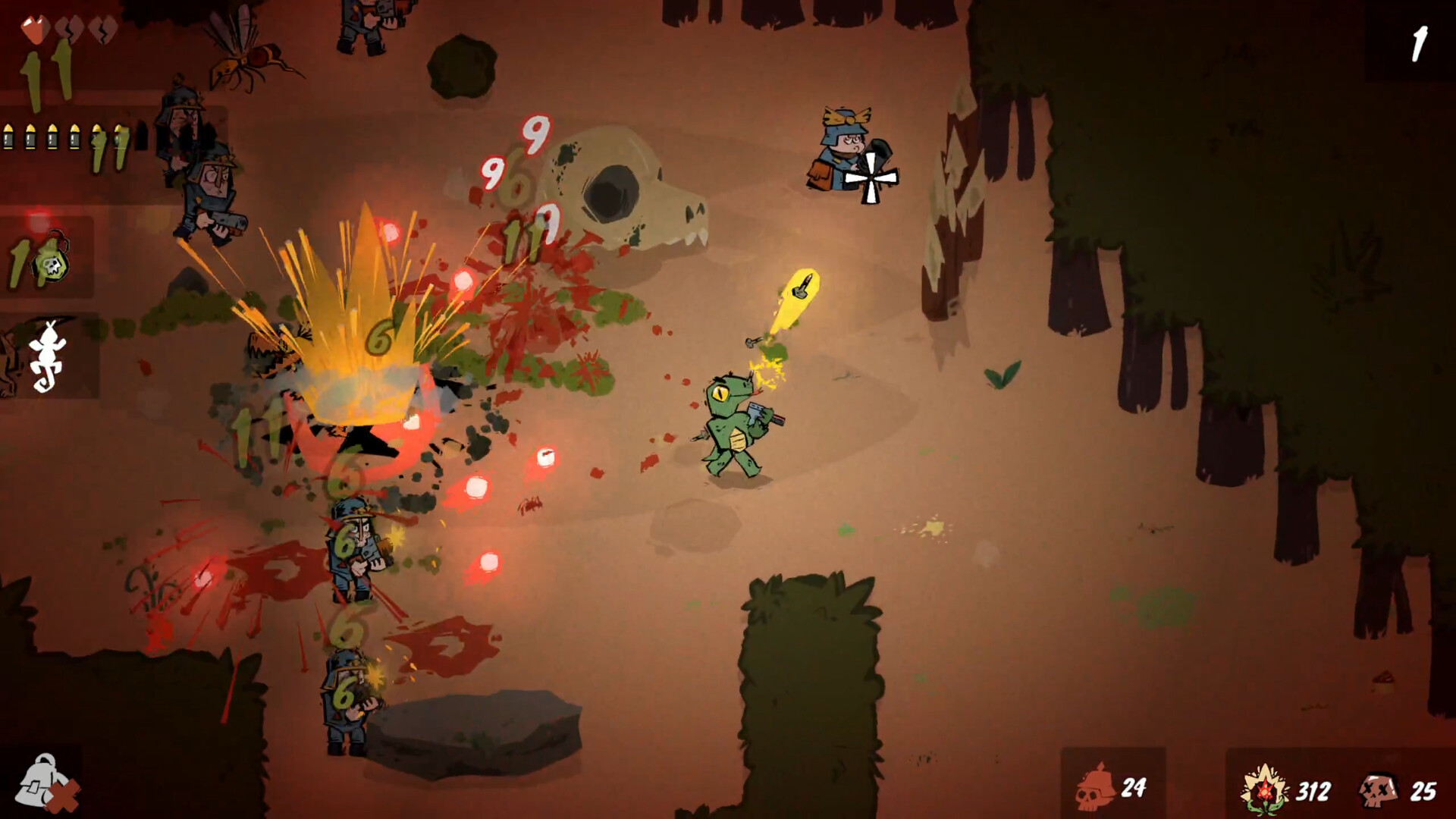 Dino Slug screenshot 1