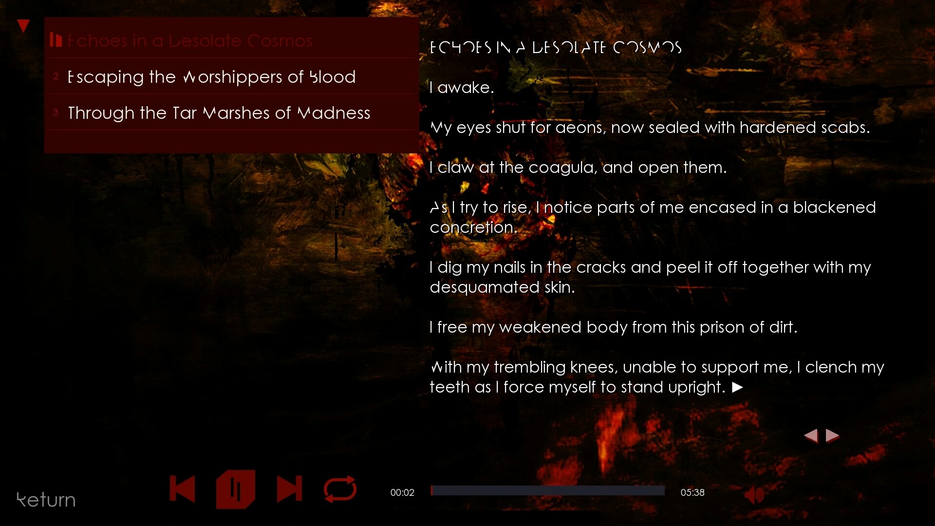 INFERIAE screenshot 1