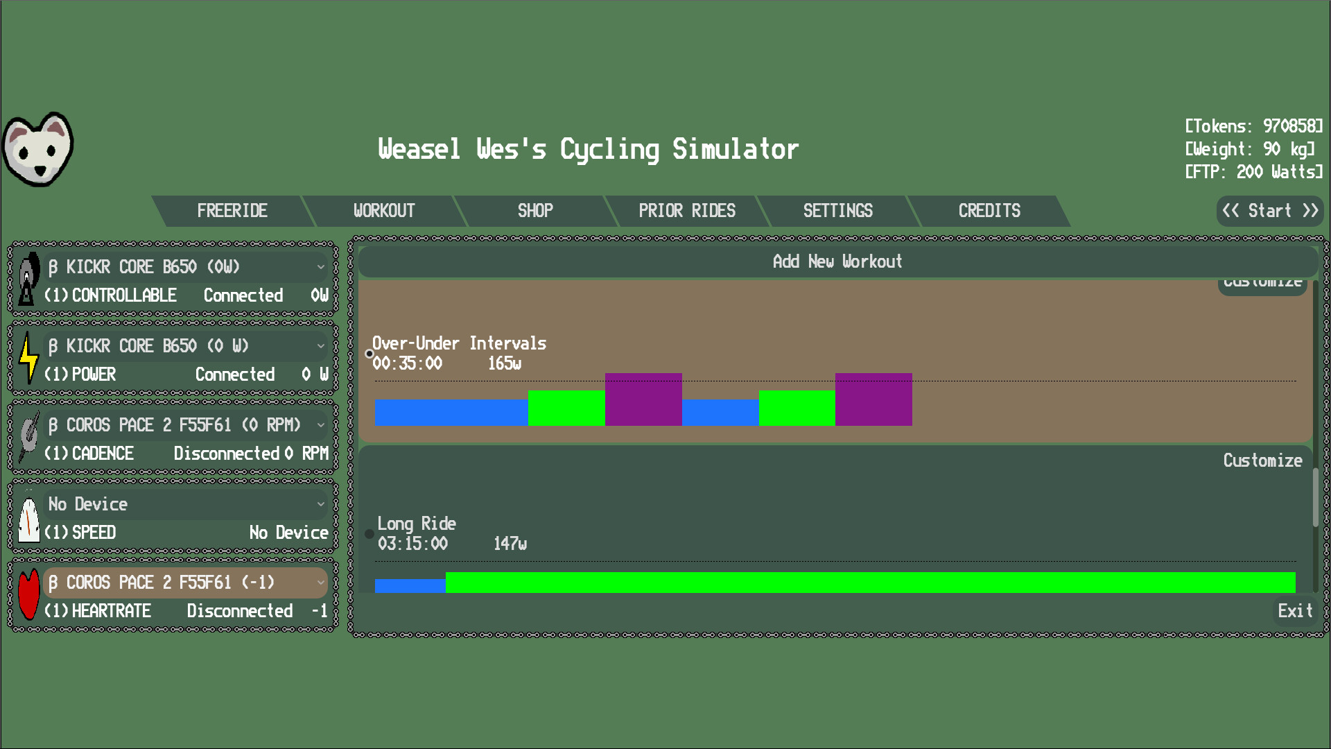 Weasel Wes's Cycling Simulator screenshot 5