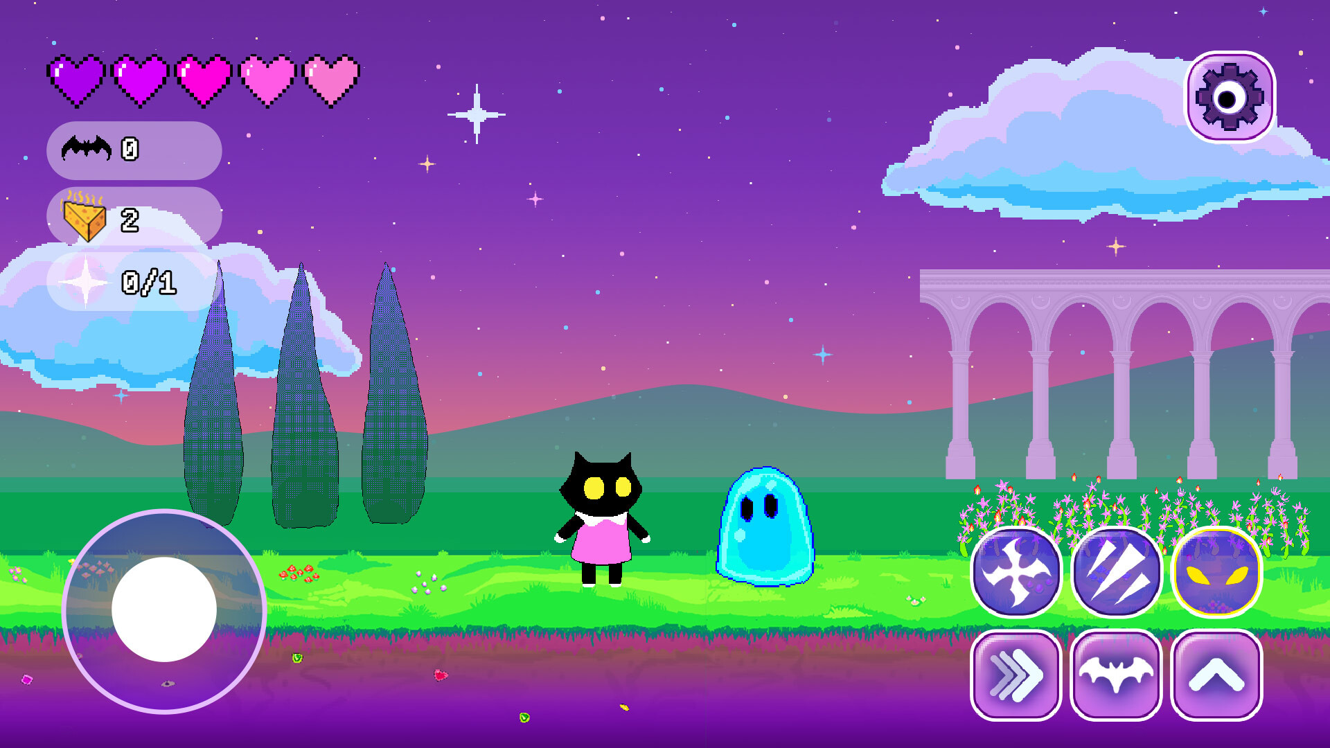 Batty Shadowless Adventures screenshot 1