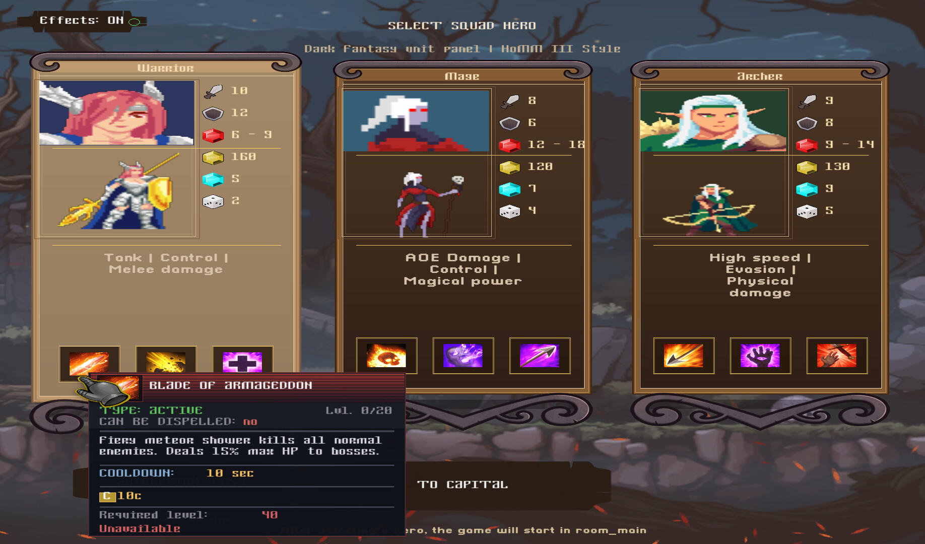 Custom Hero vs Epic Boss screenshot 1