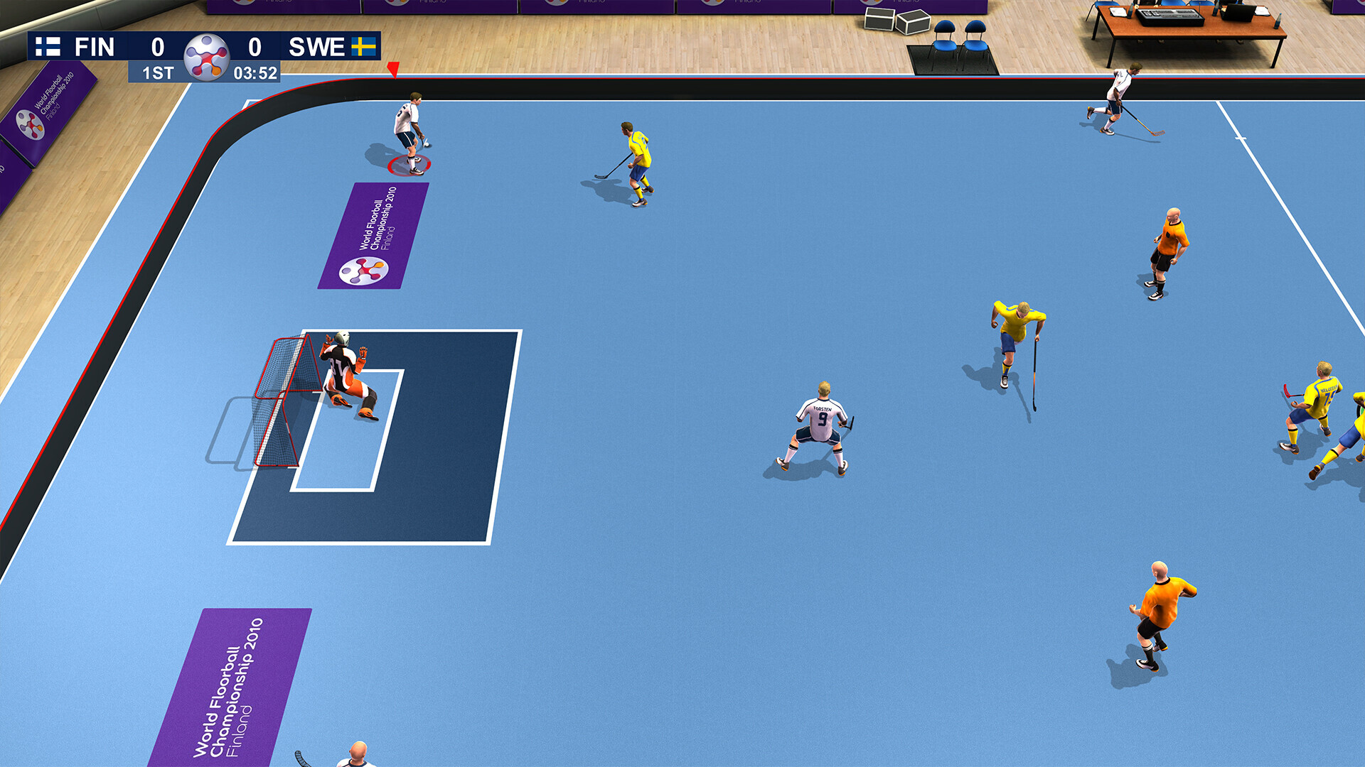 Floorball League 2010 screenshot 9