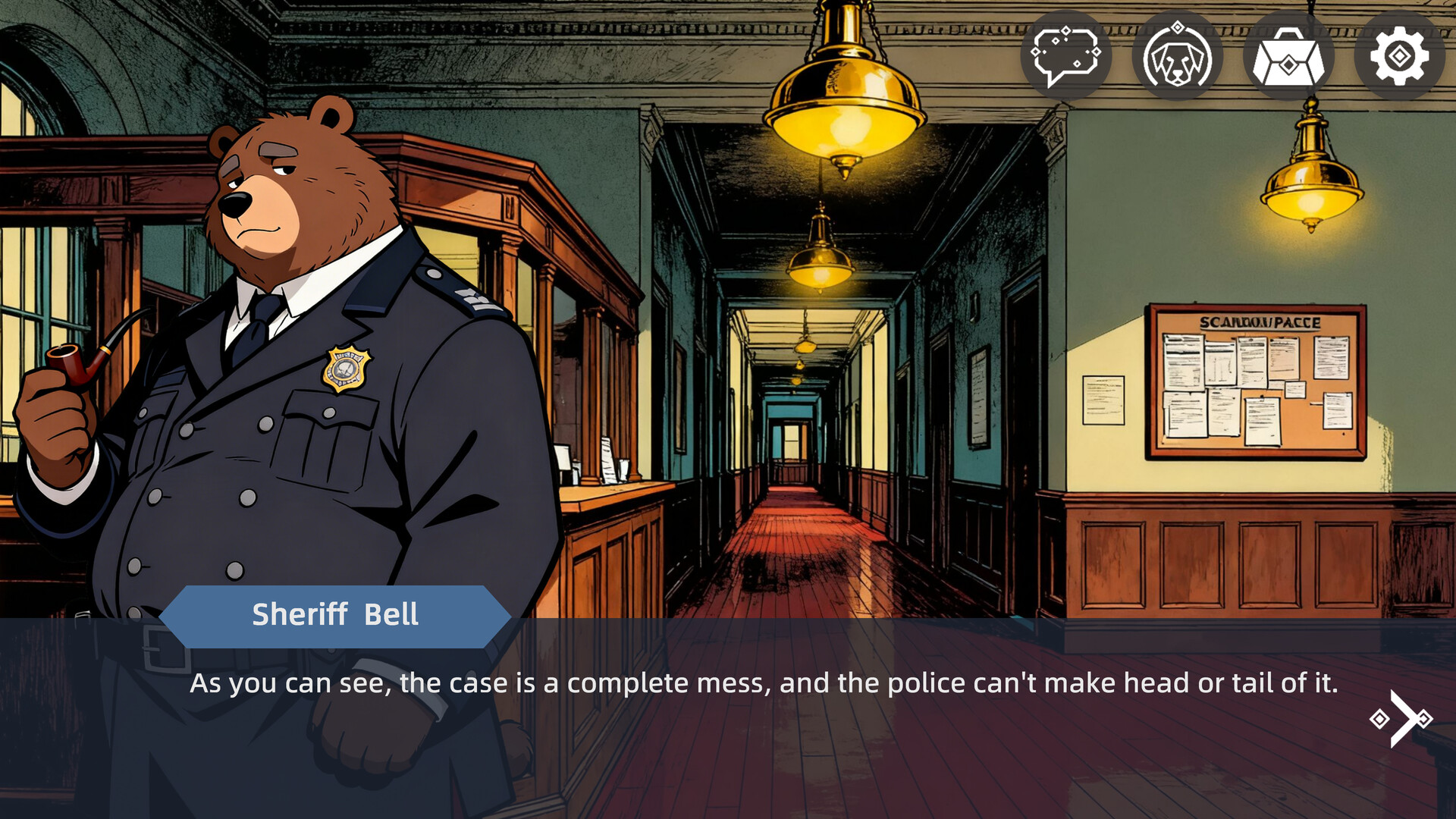 The Wild Detective: The Hound of the Foggy City screenshot 2