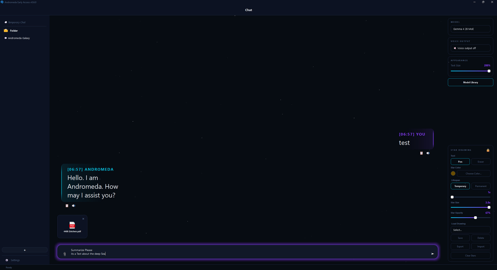SmarterWaysProductions: Andromeda screenshot 1