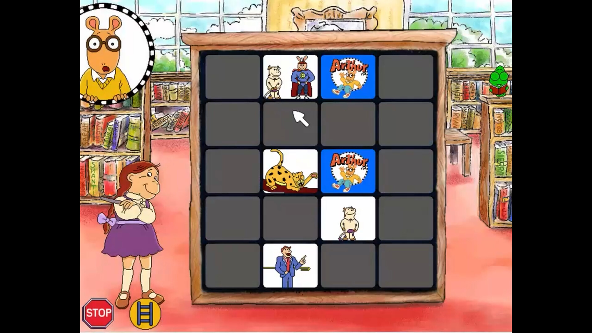 Arthur's Reading Games screenshot 1