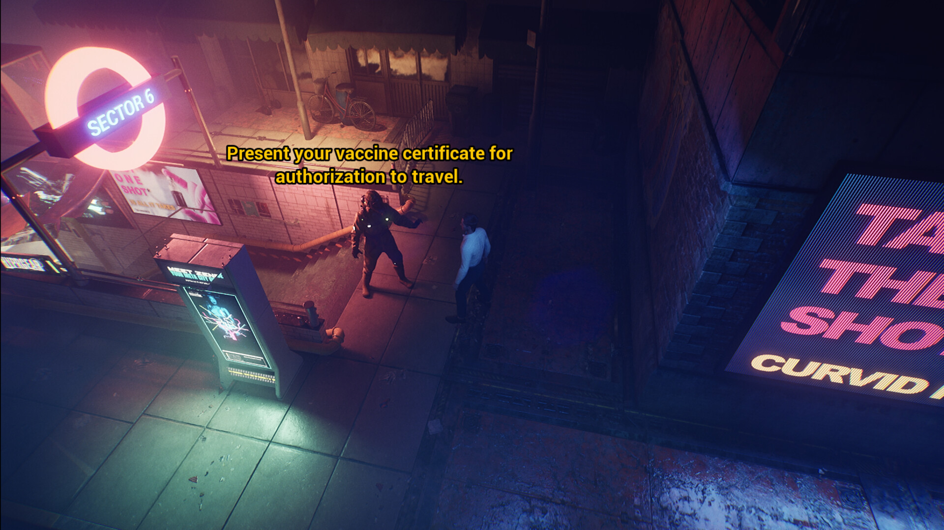 Curvid Nurntine and the Black Vaccine screenshot 7