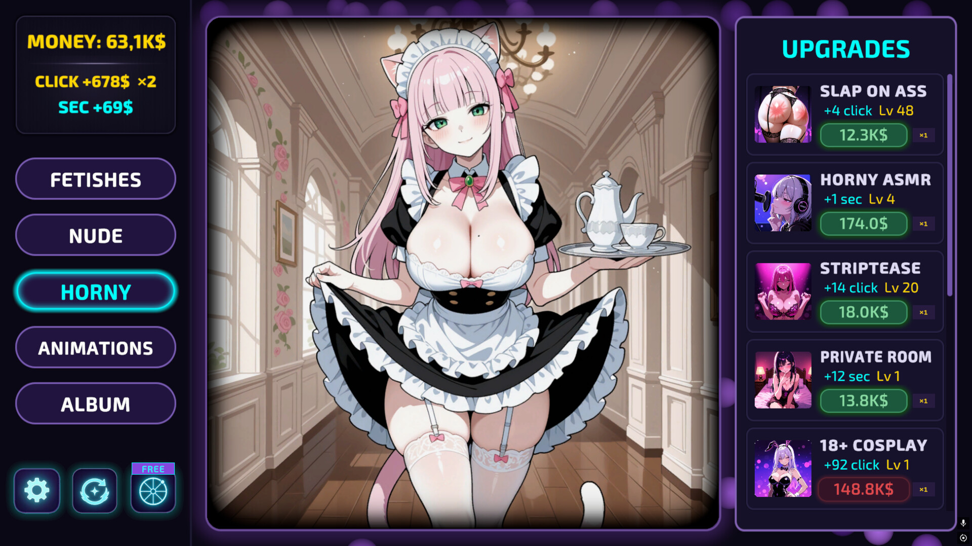 My Horny Anime Girls screenshot 8
