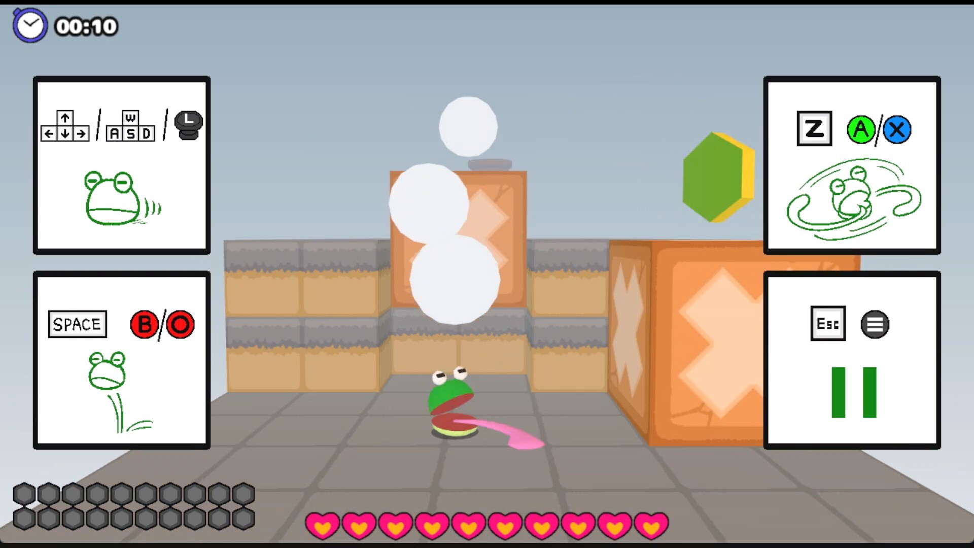 FROG vs Dragon Girl screenshot 2