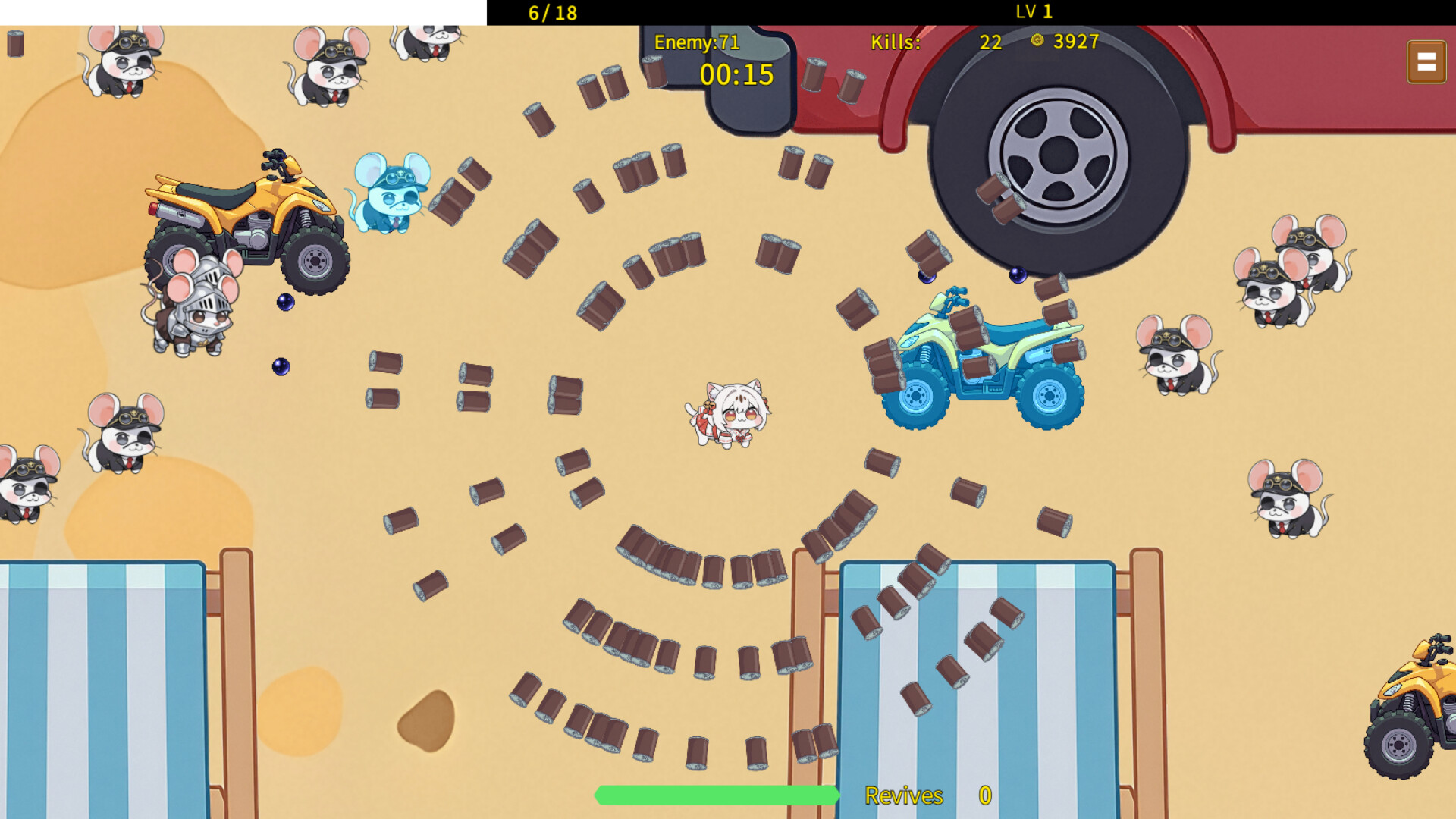 Hakimi Blaster - Hakimi Survivors screenshot 1