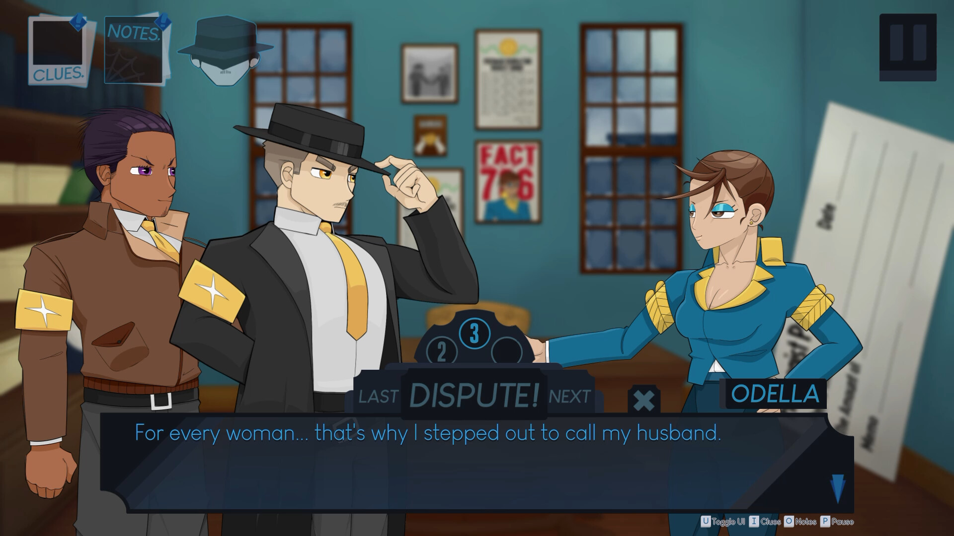 Sleuth Saga: Under Starless Skies screenshot 1