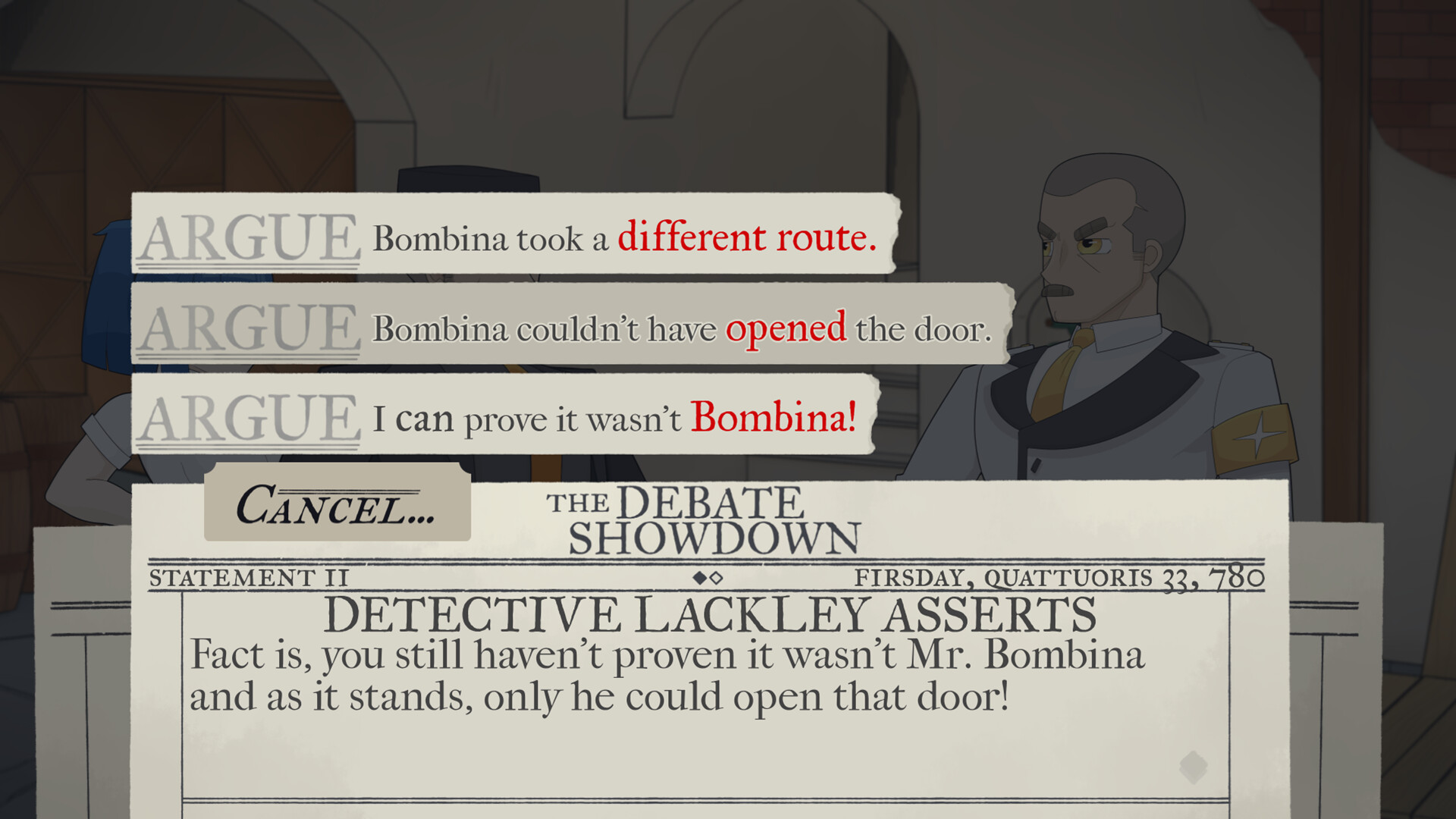 Sleuth Saga: Under Starless Skies screenshot 3