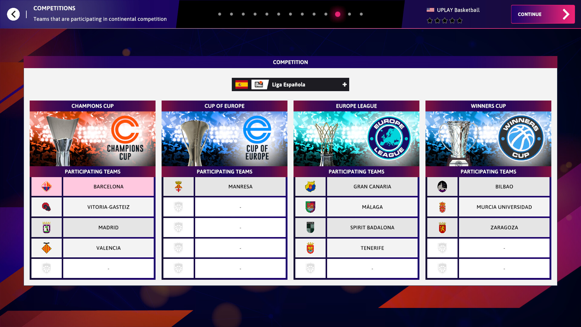 International Basketball Manager 26 screenshot 1
