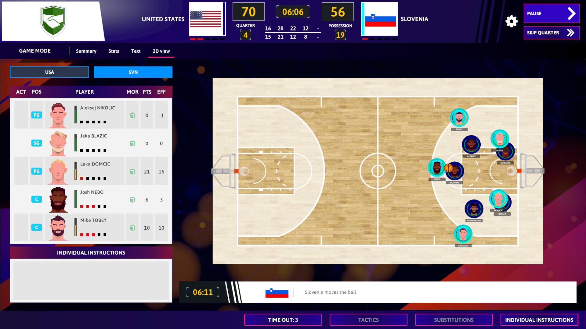 International Basketball Manager 26 screenshot 7