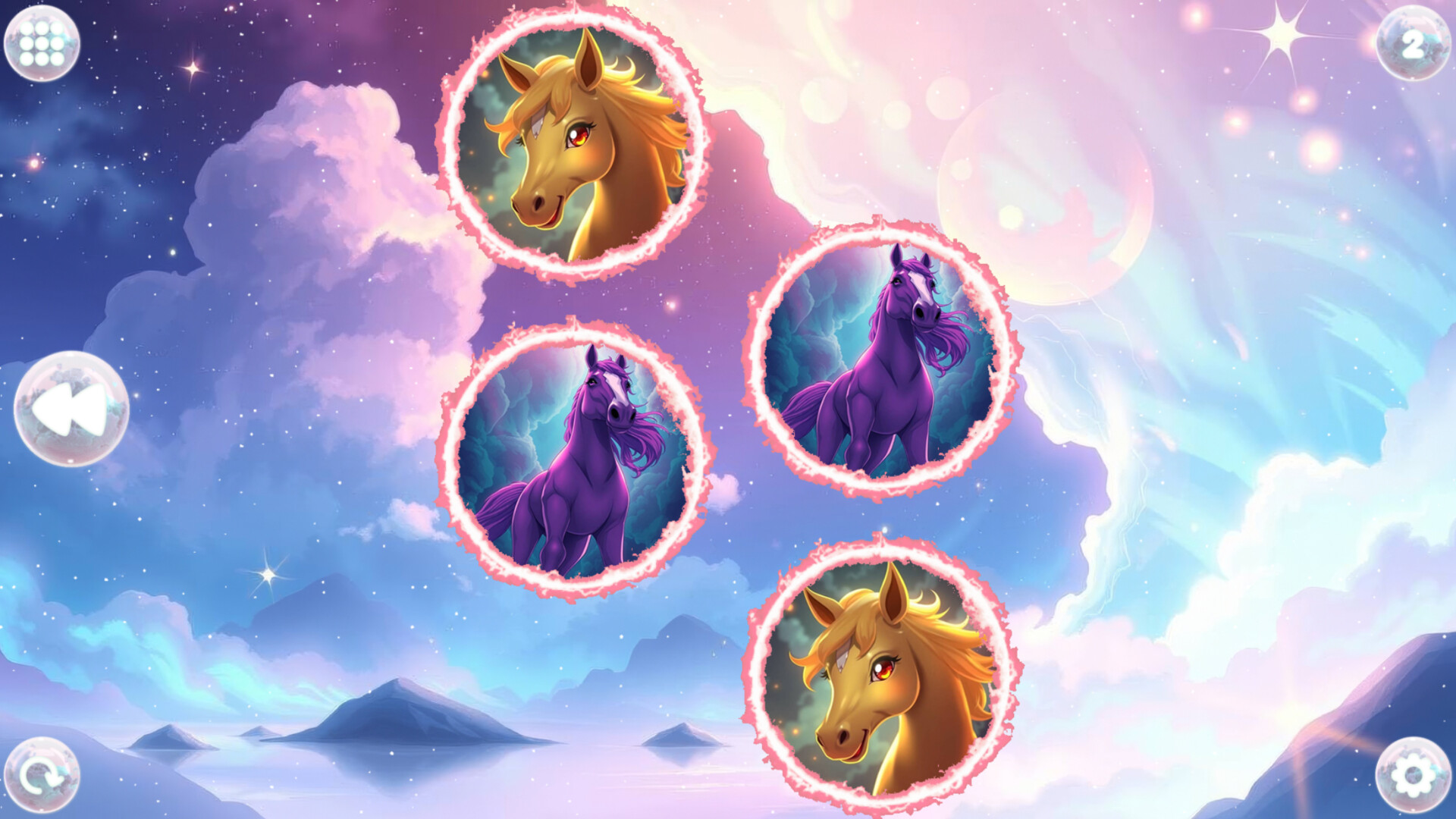 Anime Dream Match: Horses screenshot 1