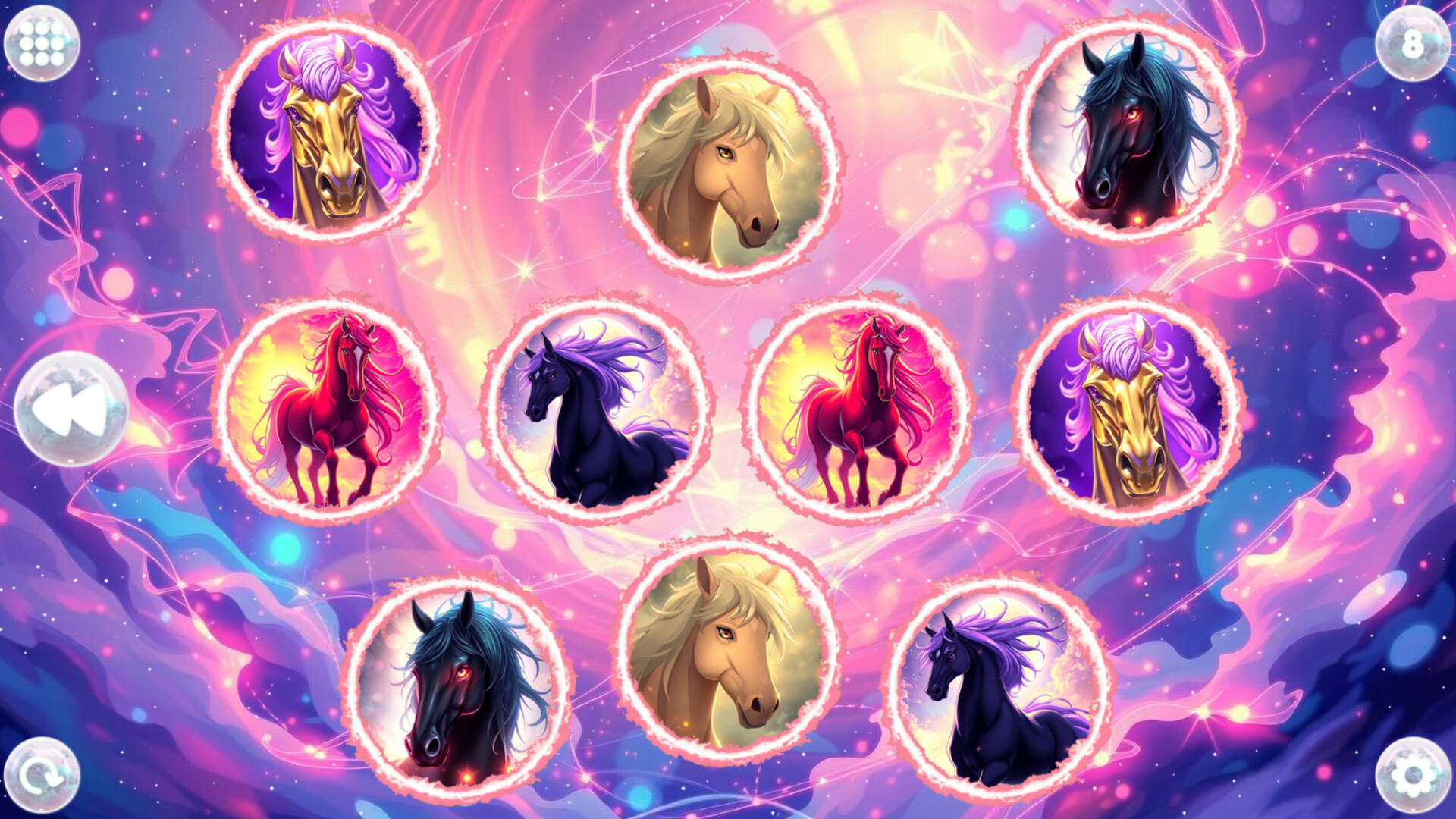Anime Dream Match: Horses screenshot 4