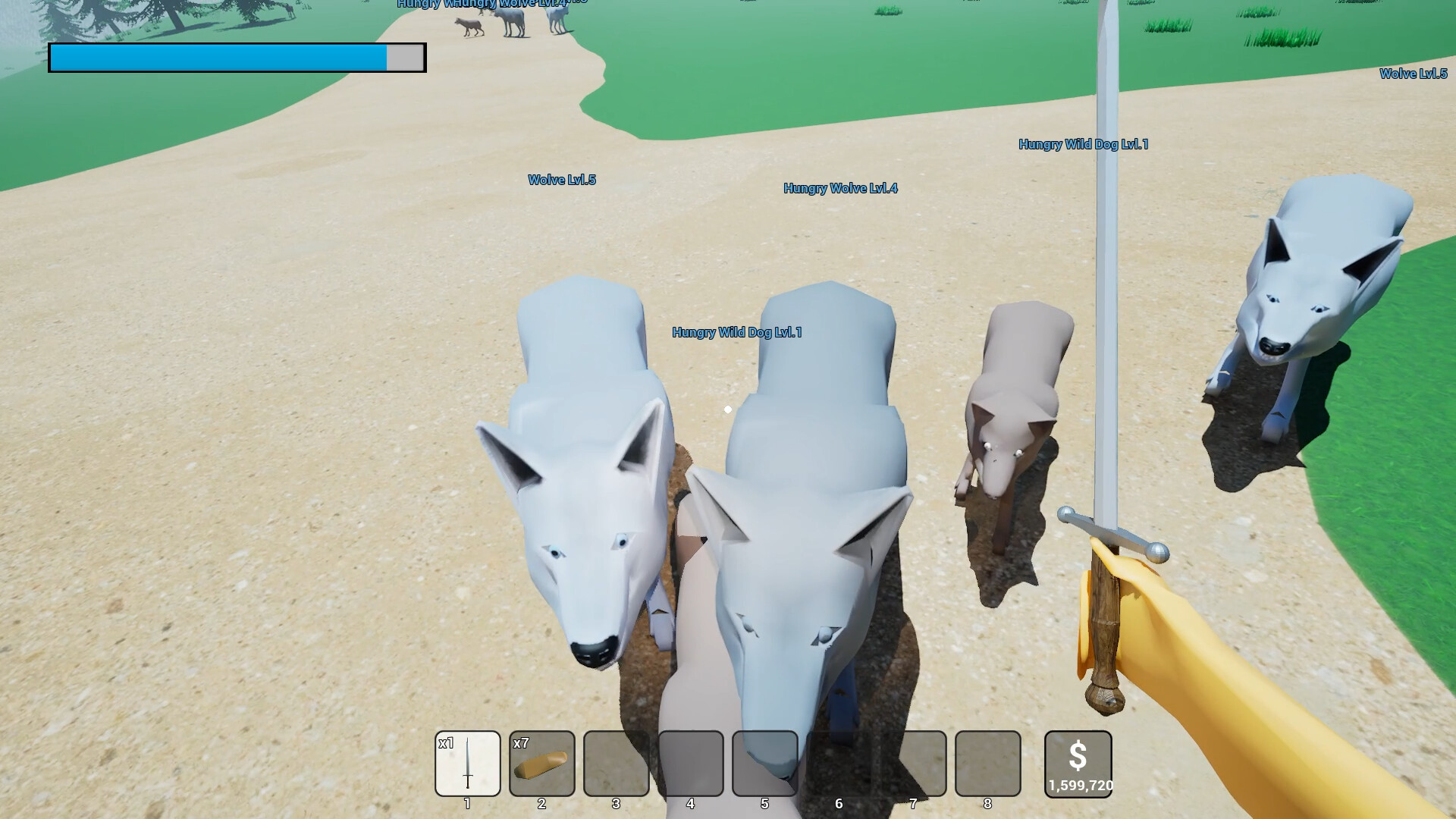 Humanlike Sword Art screenshot 1