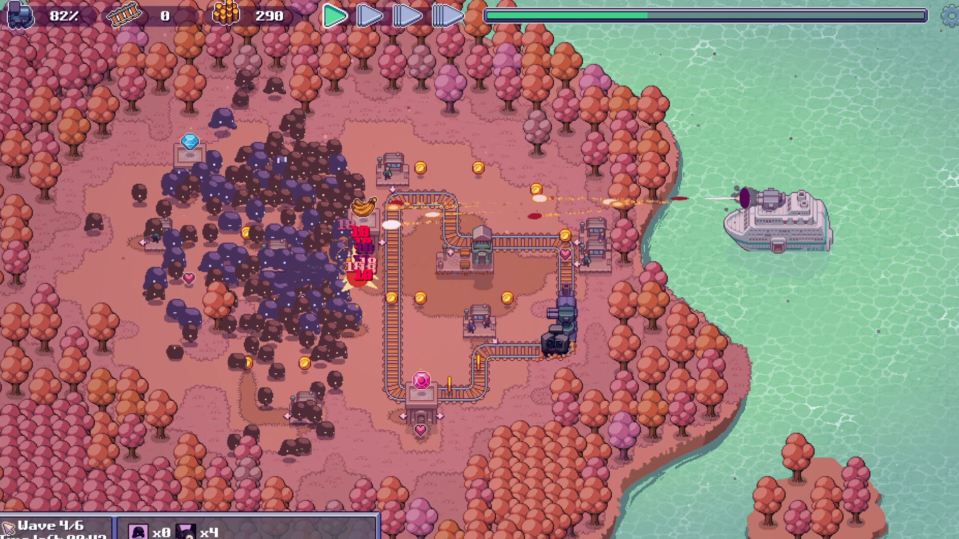 Choo Choo Defenders screenshot 8