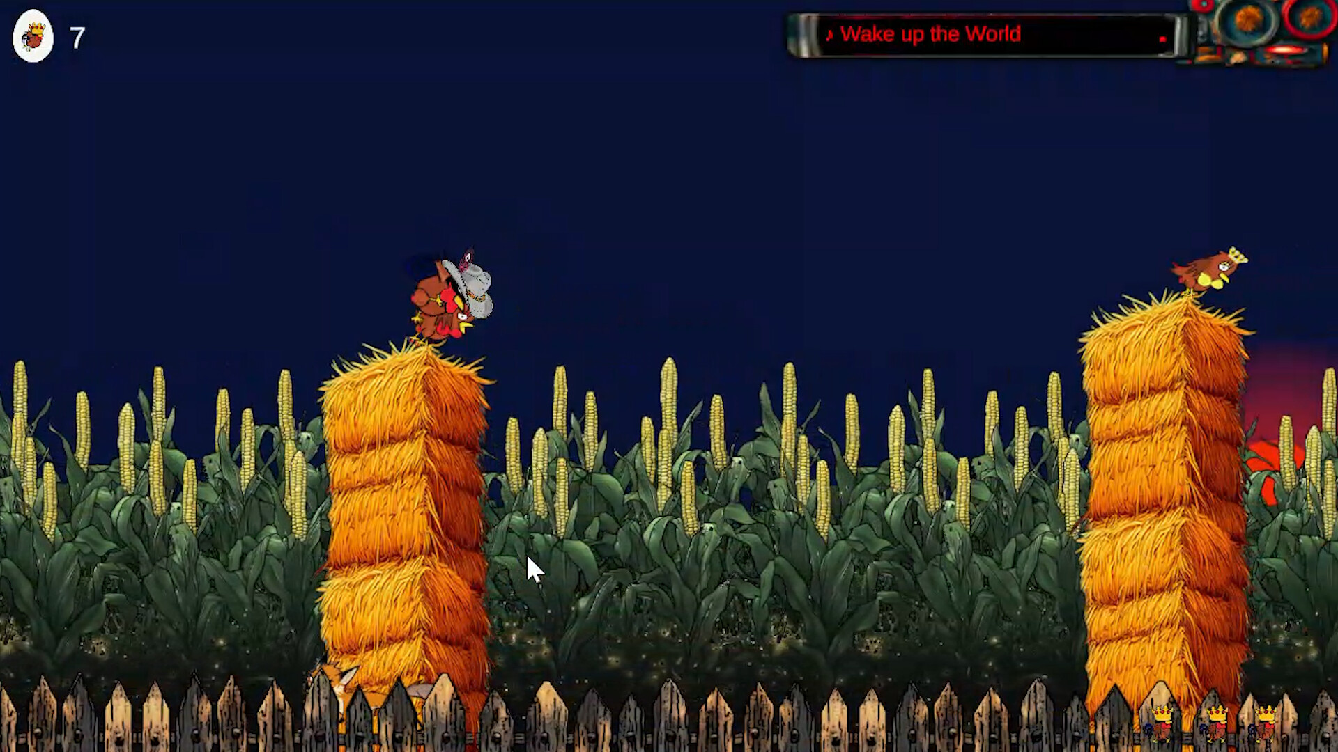 Flappy Coq - The 2D Rooster Simulator Game screenshot 2