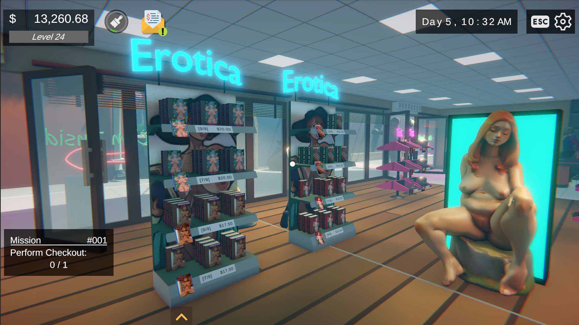 Moist Depot: Adult Store Simulator screenshot 9