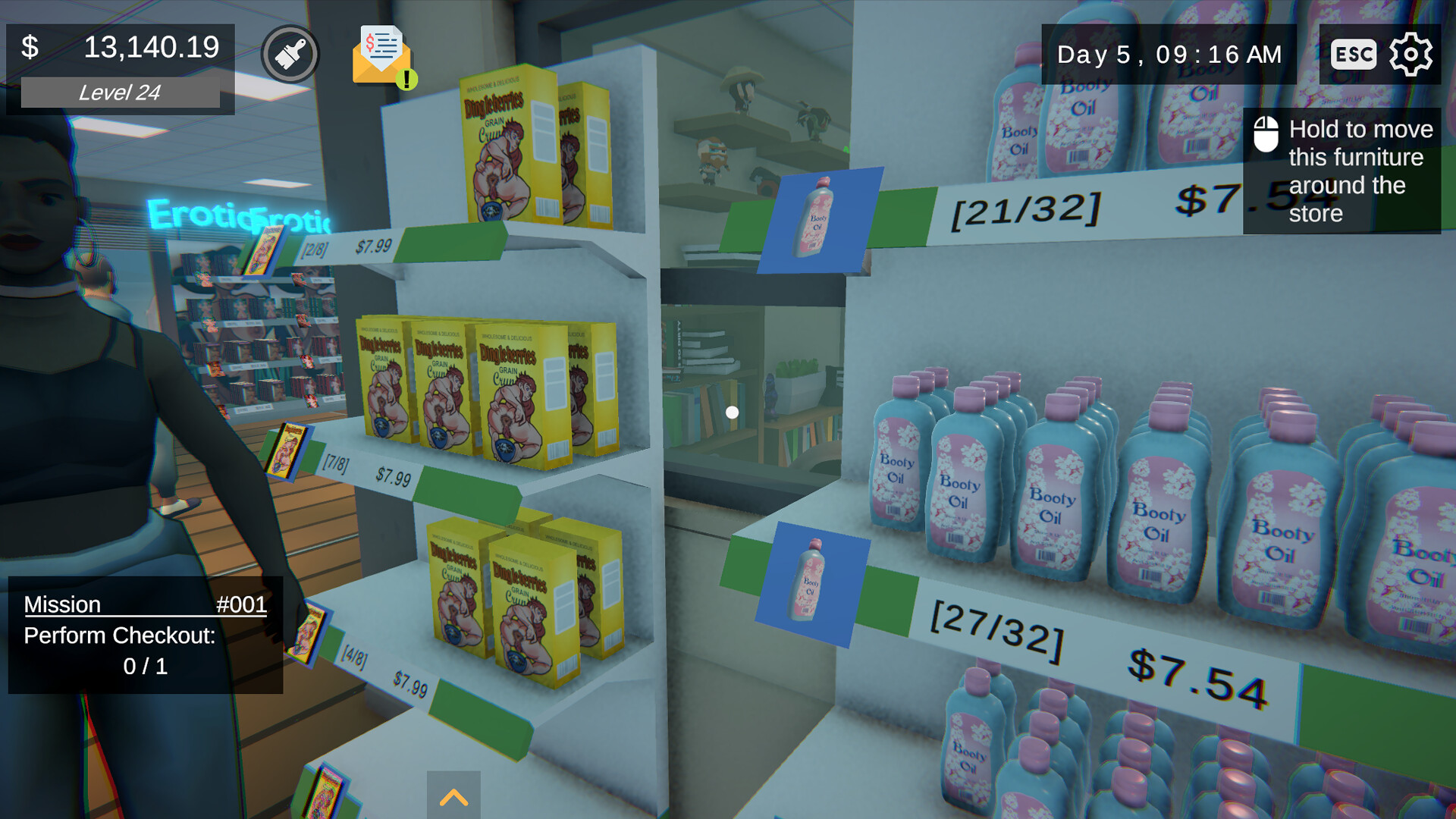 Moist Depot: Adult Store Simulator screenshot 8