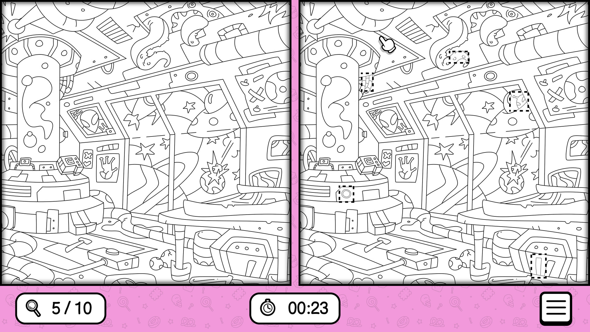 There's No Differences: Santa screenshot 1