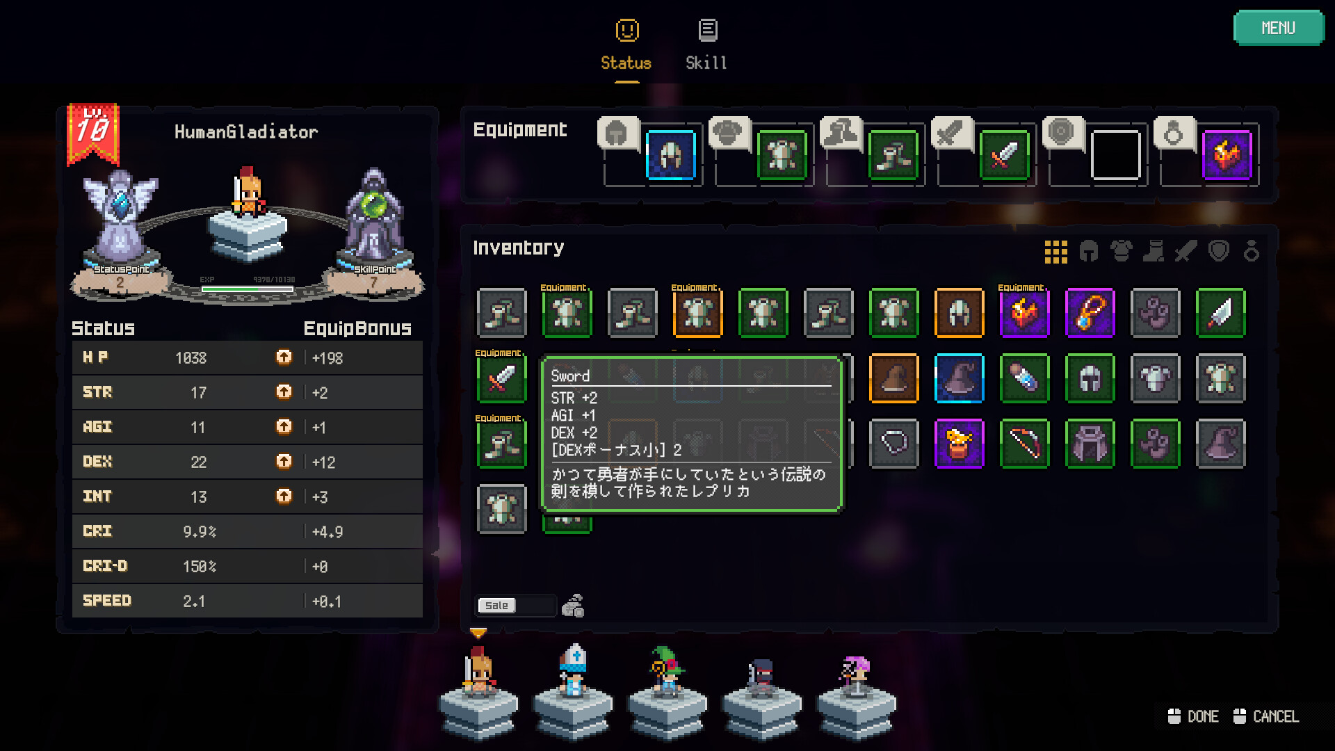 HeroesSagaZero screenshot 3