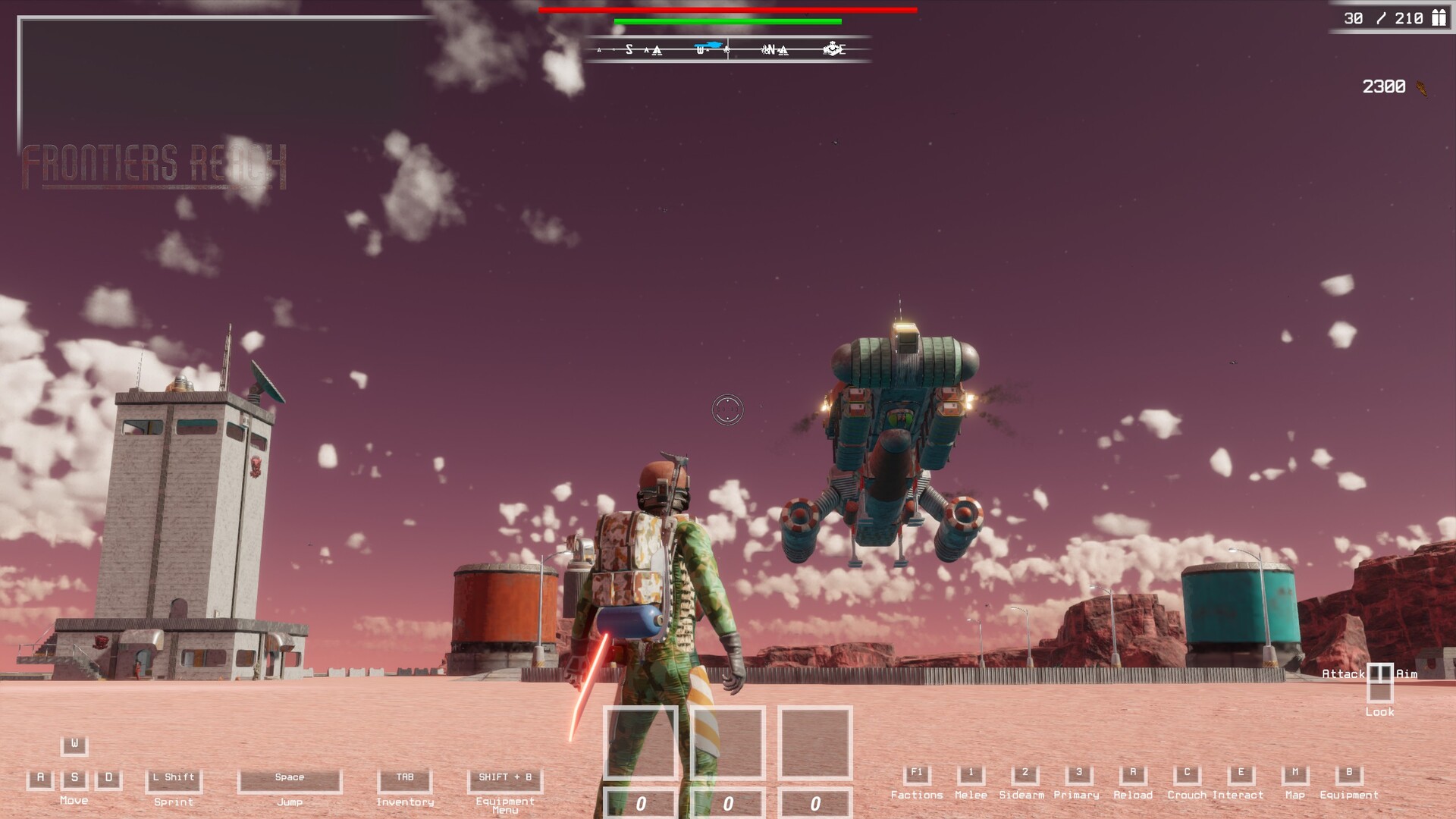 Frontiers Reach : Mercenaries screenshot 1