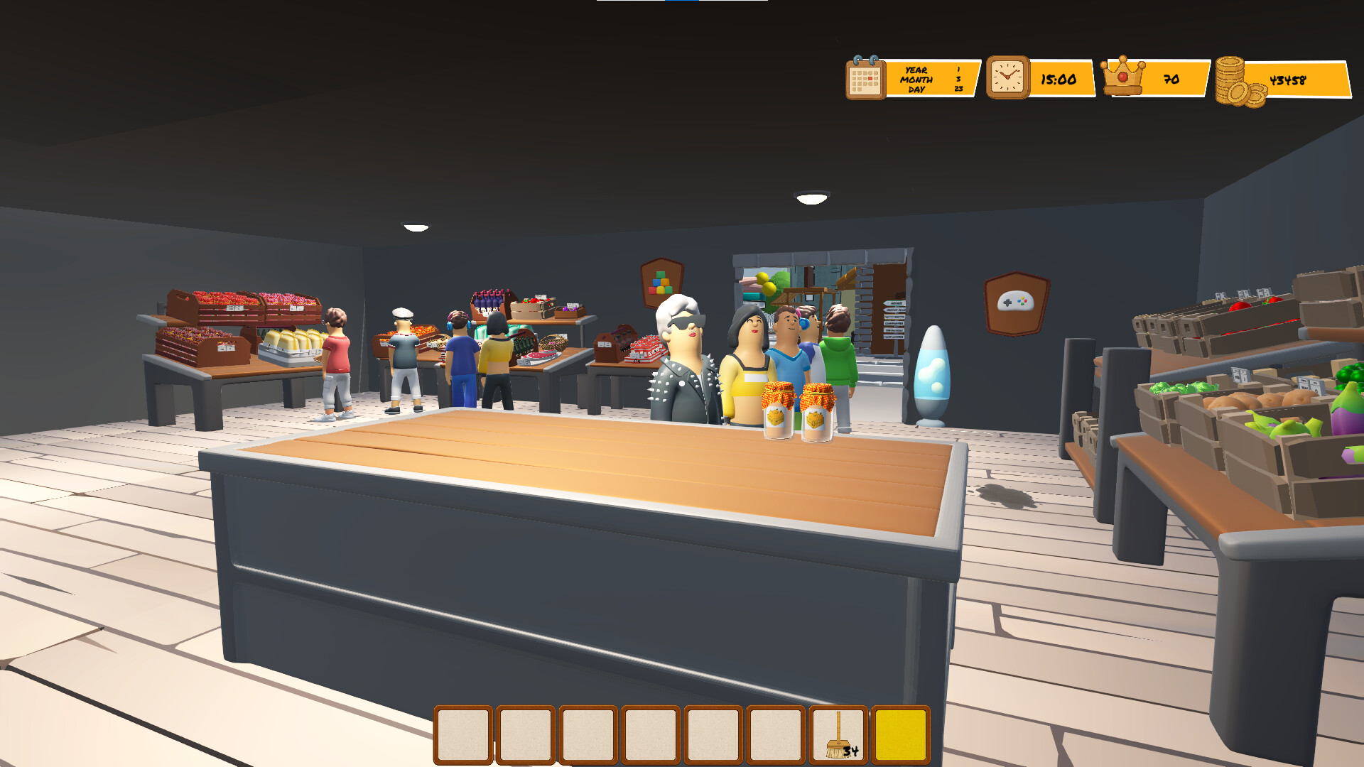 Tiny Town Market Simulator screenshot 1