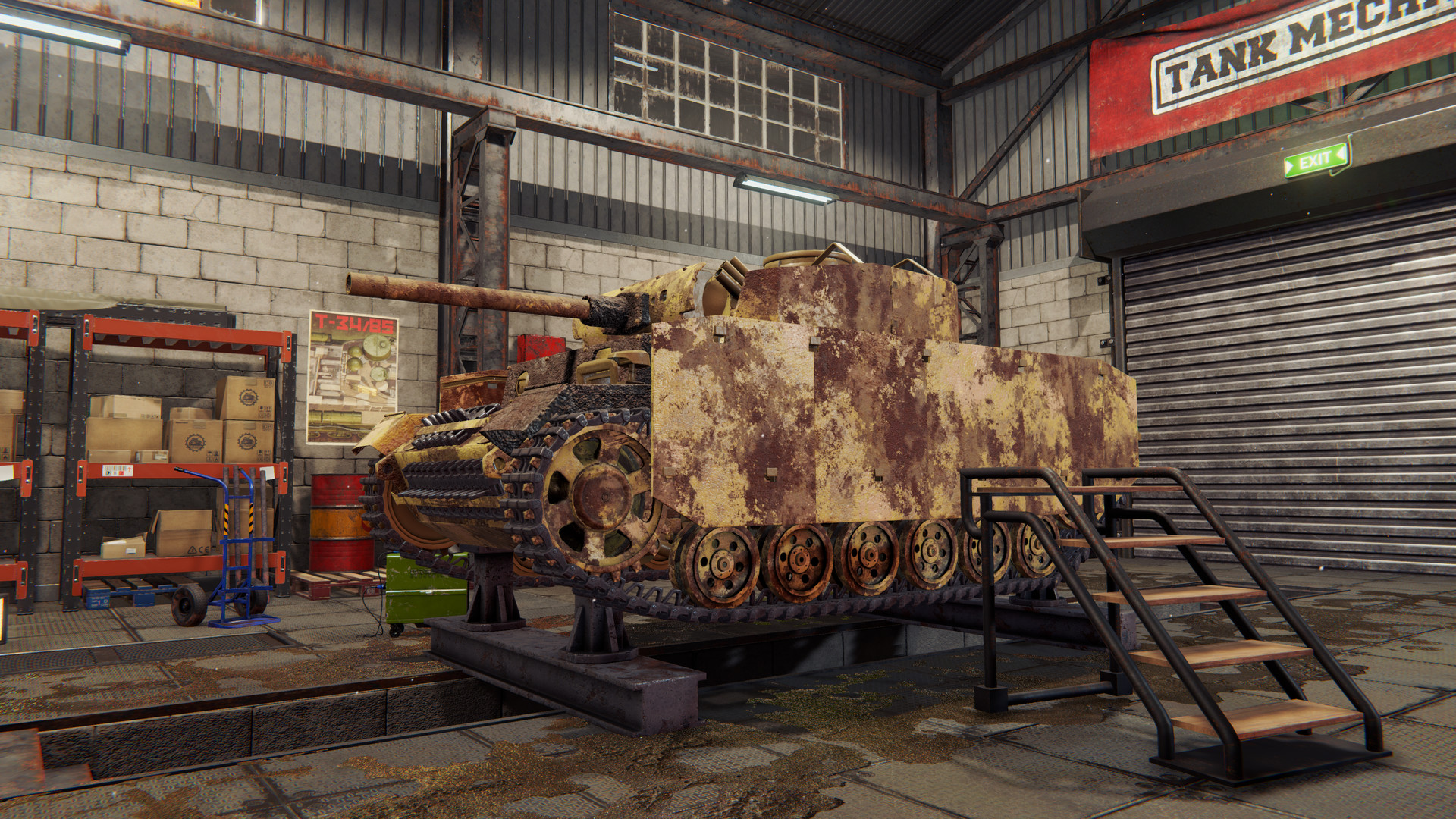 Tank Mechanic Simulator screenshot 7
