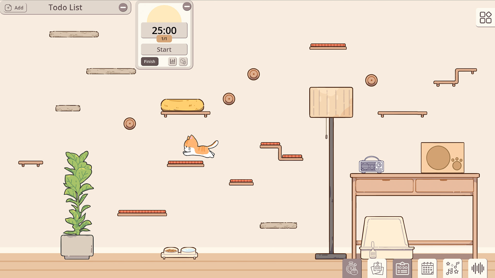 Meow Time: cozy cat room screenshot 6