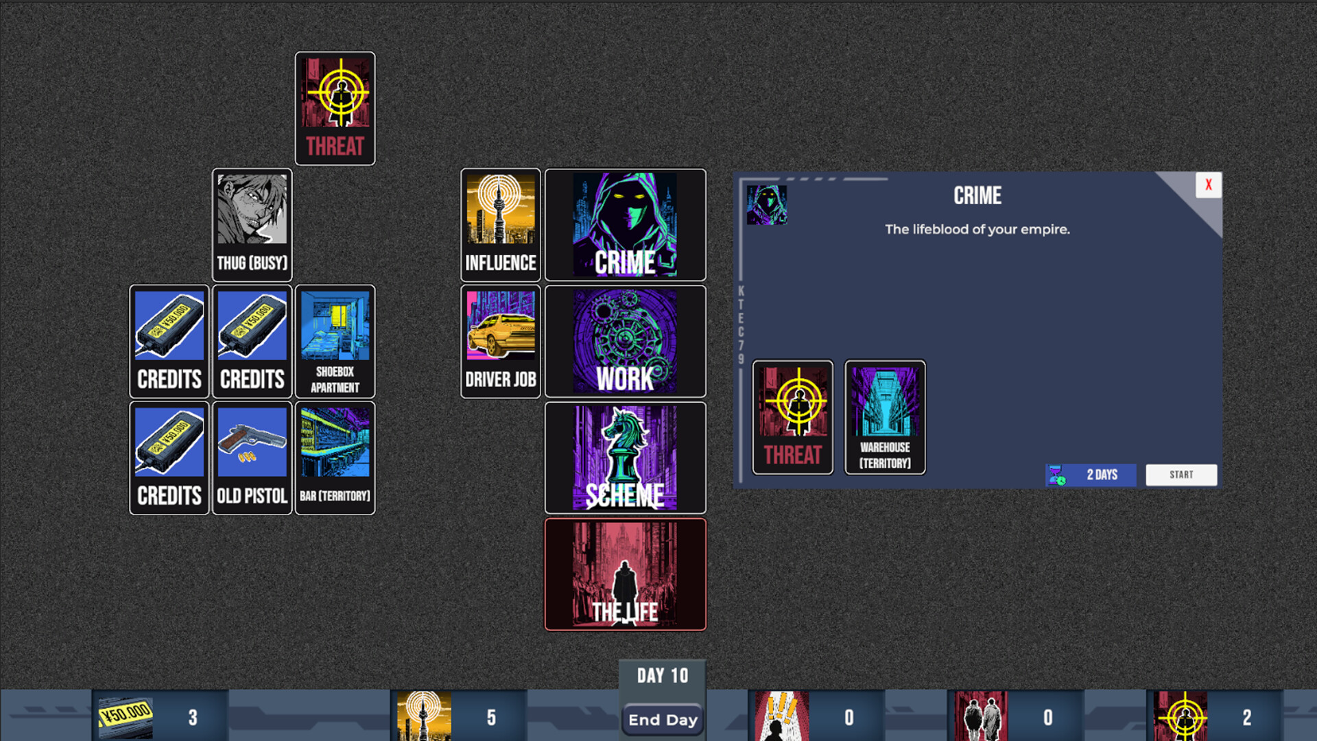 MafiaPunk: A Card Sim screenshot 6
