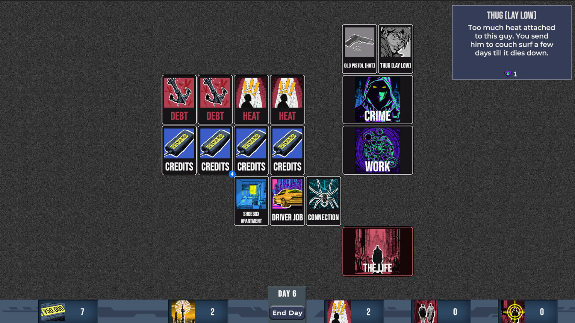 MafiaPunk: A Card Sim screenshot 4