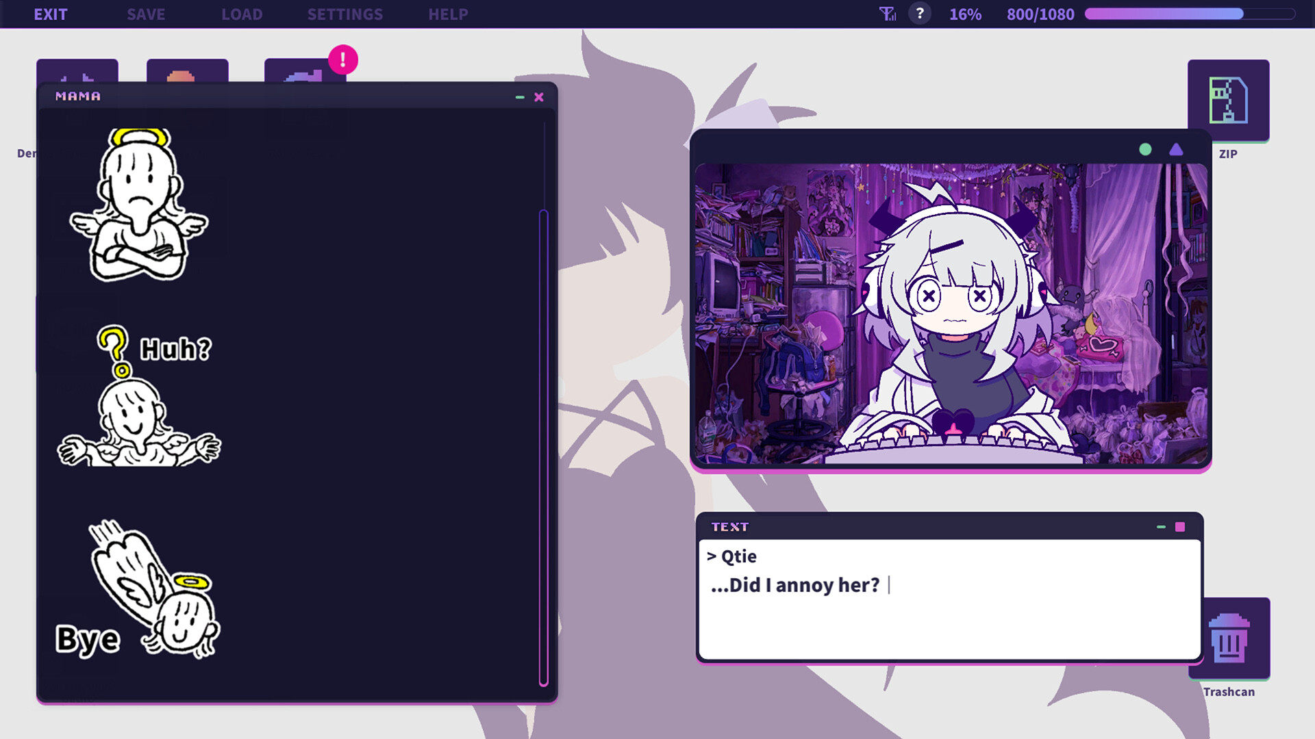 Yunyun Syndrome!? Rhythm Psychosis Demo screenshot 6